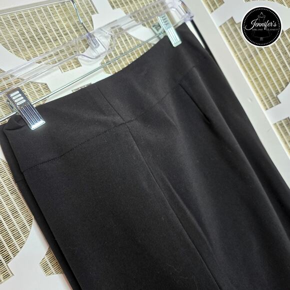 Josphine Chaus Black Cropped Wide Leg Pants Size 8 - Picture 3 of 6